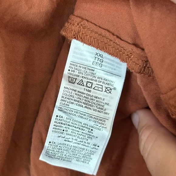 Old Navy Waist Defined Ruffle Off The Shoulder Smocked Maxi Dress SIZE XXL - Picture 6 of 6